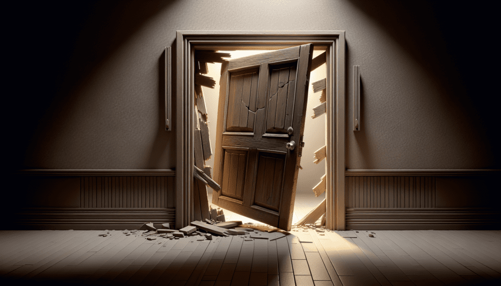 How Do You Fix A Door Thats Come Off Its Hinges