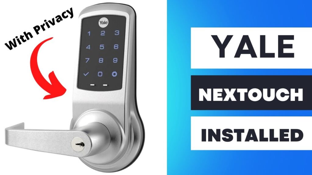 Instalacion Del Teclado Yale Nextouch Con Funcion De Privacidad