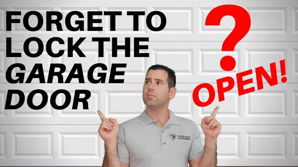The Best Garage Door Solution If You Keep Forgetting To Lock It 1