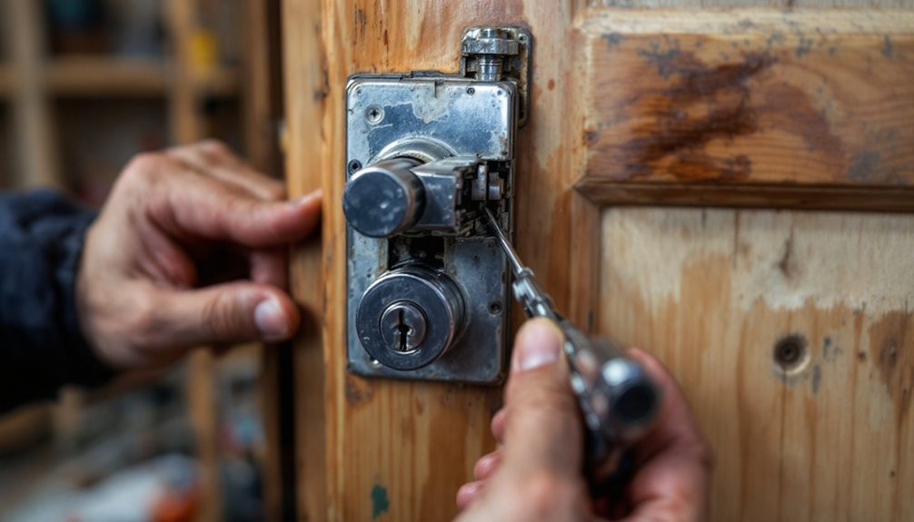 door lock malfunctions frequently