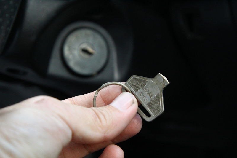 key broke in ignition