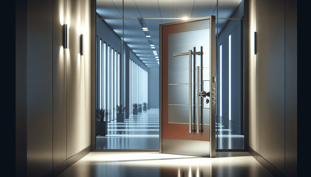 Commercial Door Push Bar Installation By Silver Eagle Locksmith