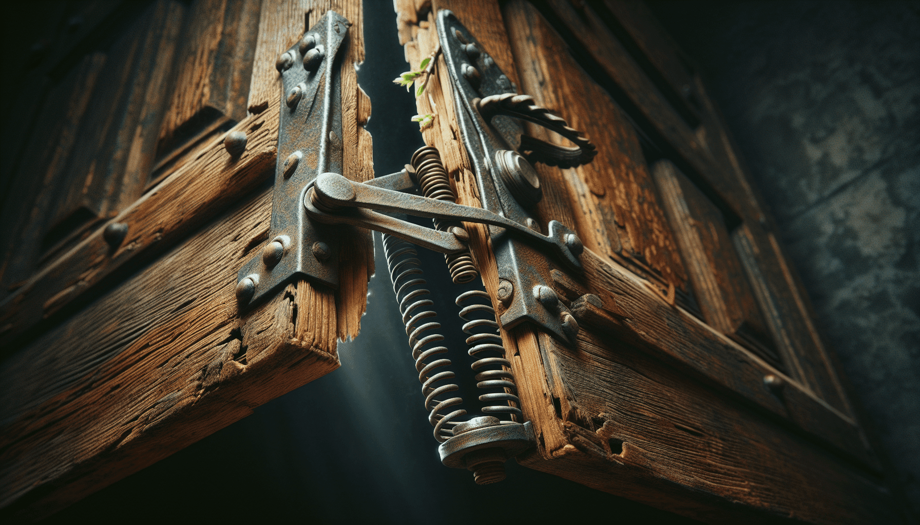 How Do You Open A Door With A Broken Spring?