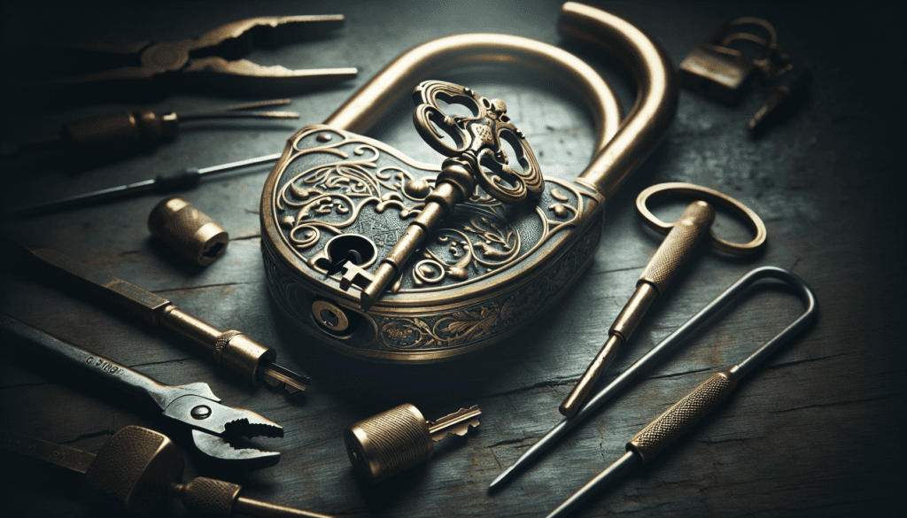 How Do You Open A Locked Key That Broke