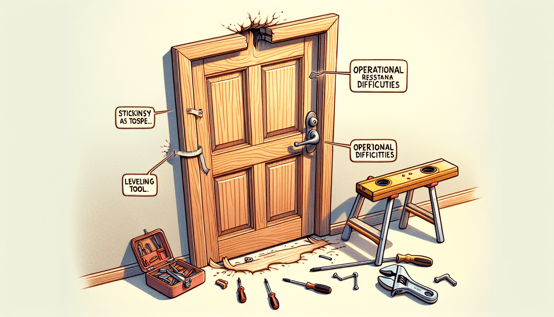 How To Adjust A Door That Sticks At The Top? How To Adjust A Door That Sticks At The Top?