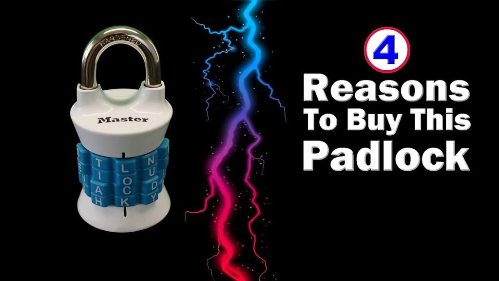 Master Lock 1535dwd Vertical Resettable Word Combo Lock